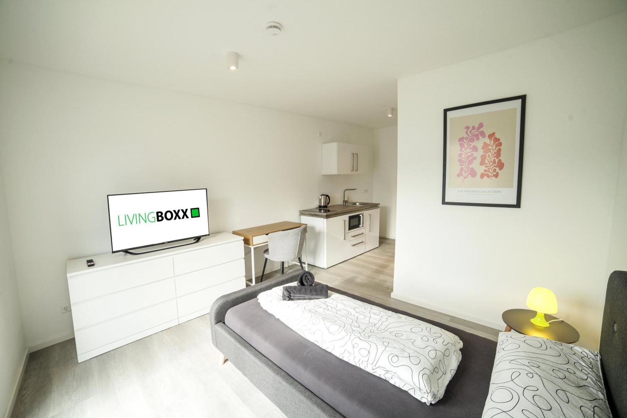 Livingboxx Karlsruhe - Messe I Neuwertige Apartments Mit Kueche Rheinstetten Εξωτερικό φωτογραφία